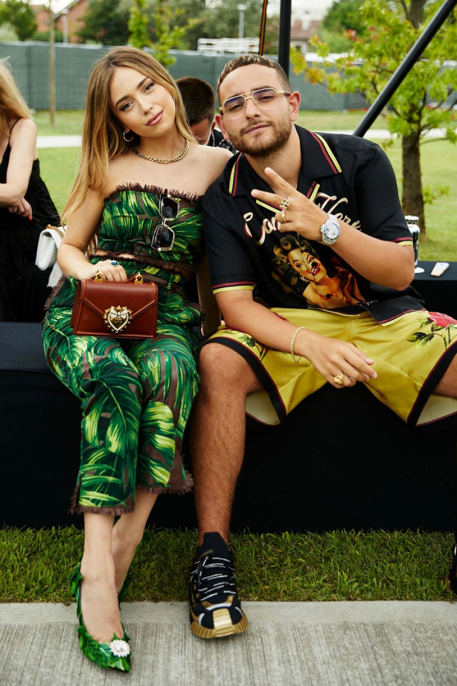 Ana Mena con Rocco