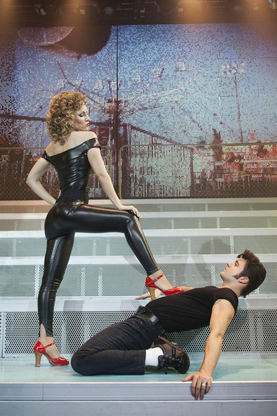 Edurne en 'Grease'
