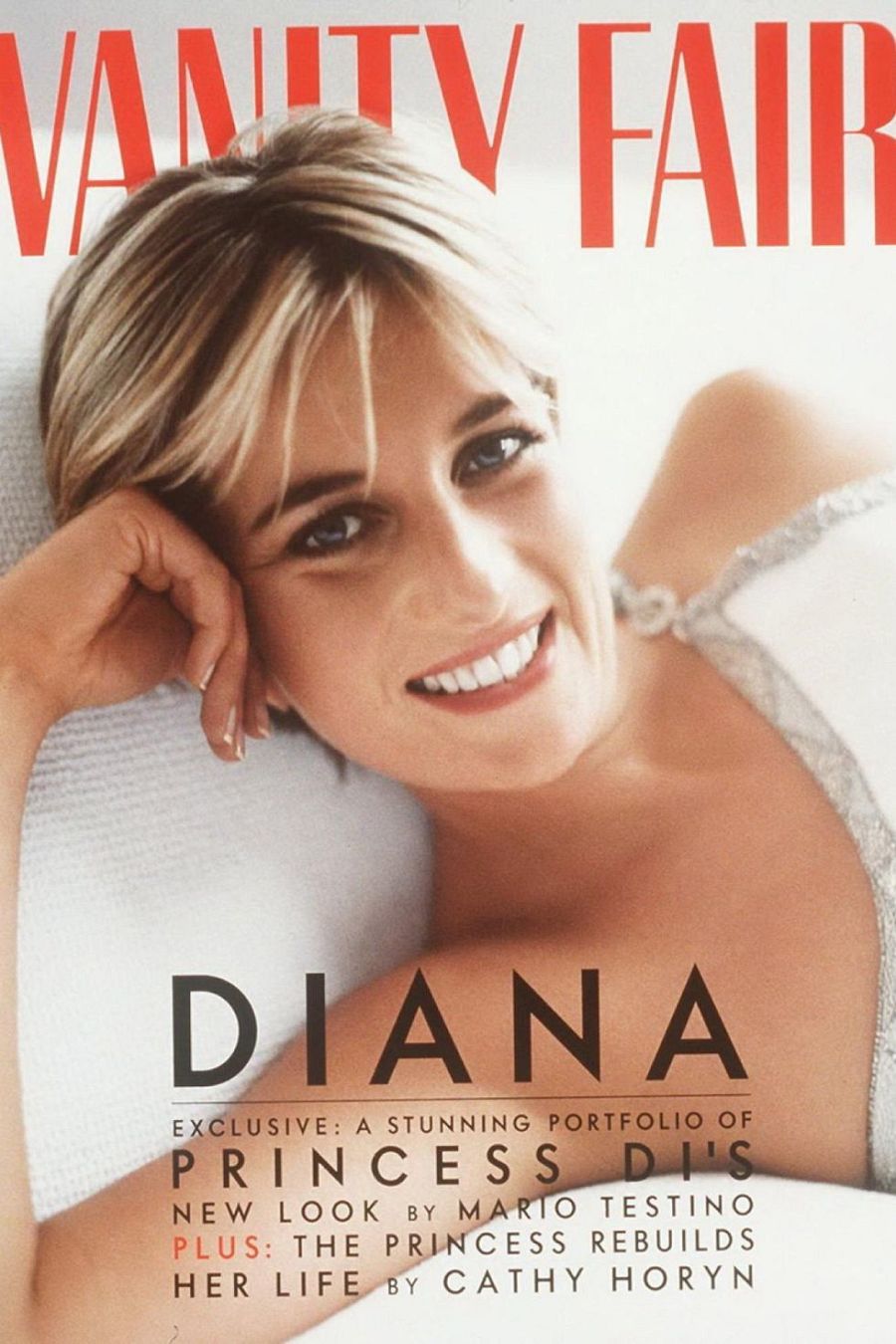 Ladi Di posa en Vanity Fair un mes antes de su muerte