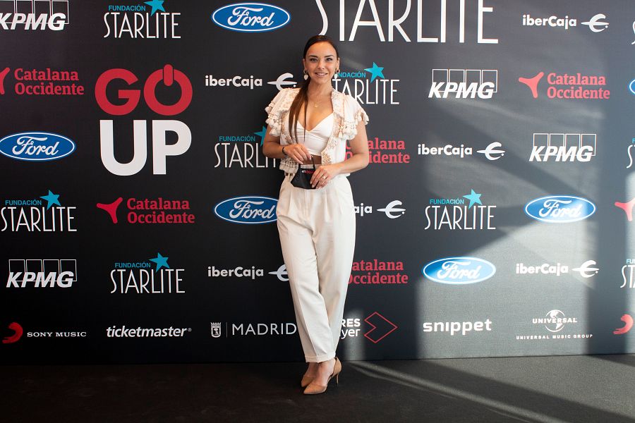 Chenoa en el photocall de la presentación "Go up Starlite Madrid" (2020)