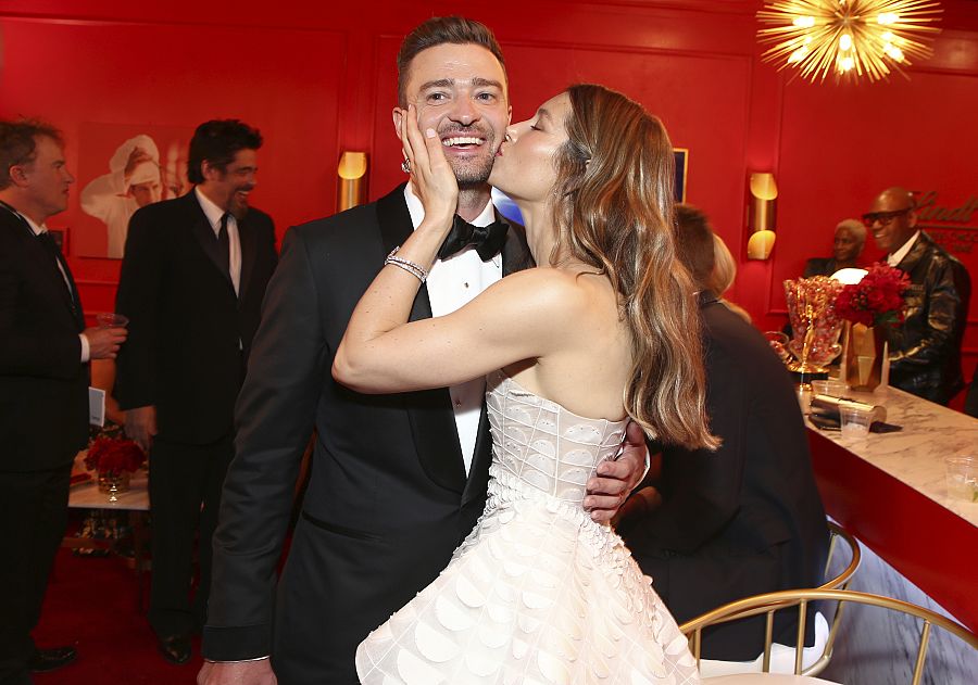 Justin Timberlake y Jessica Biel