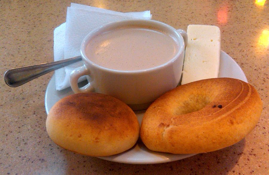 Chocolate con queso