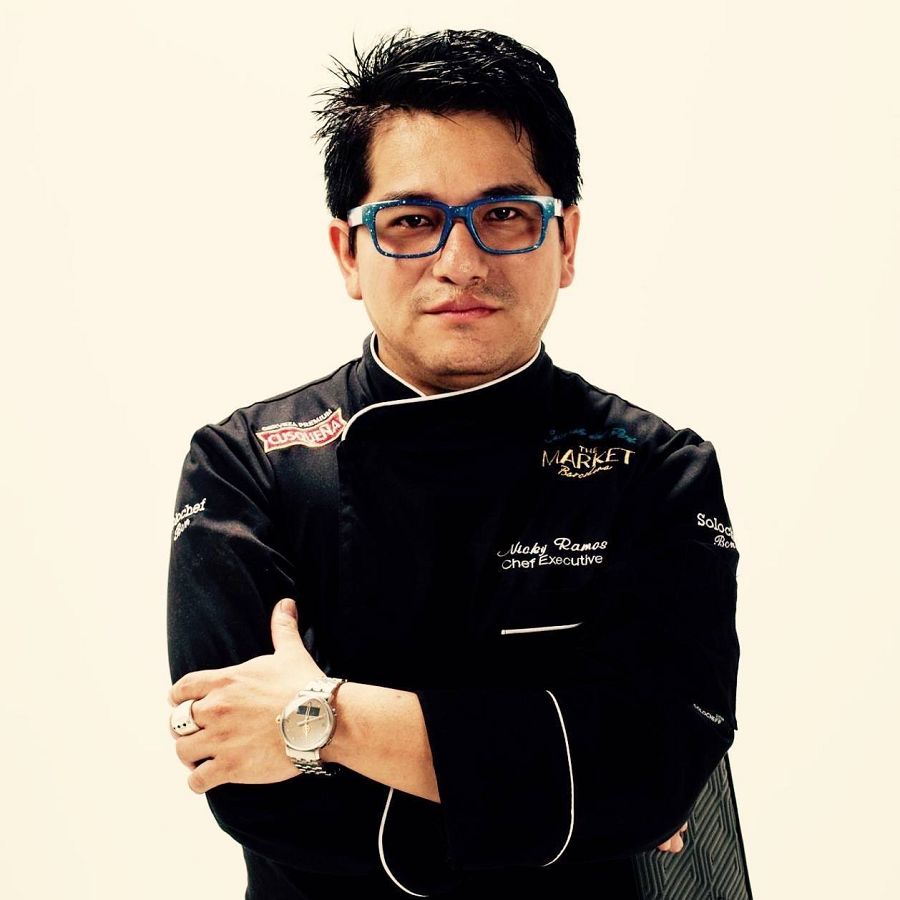 El cocinero Nicky Ramos