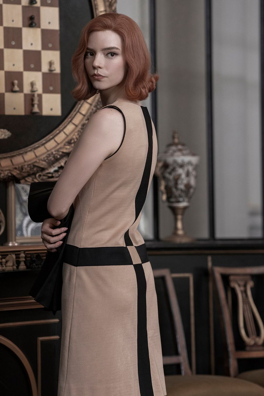 Anya Taylor-Joy en la serie 'Gambito de Dama'