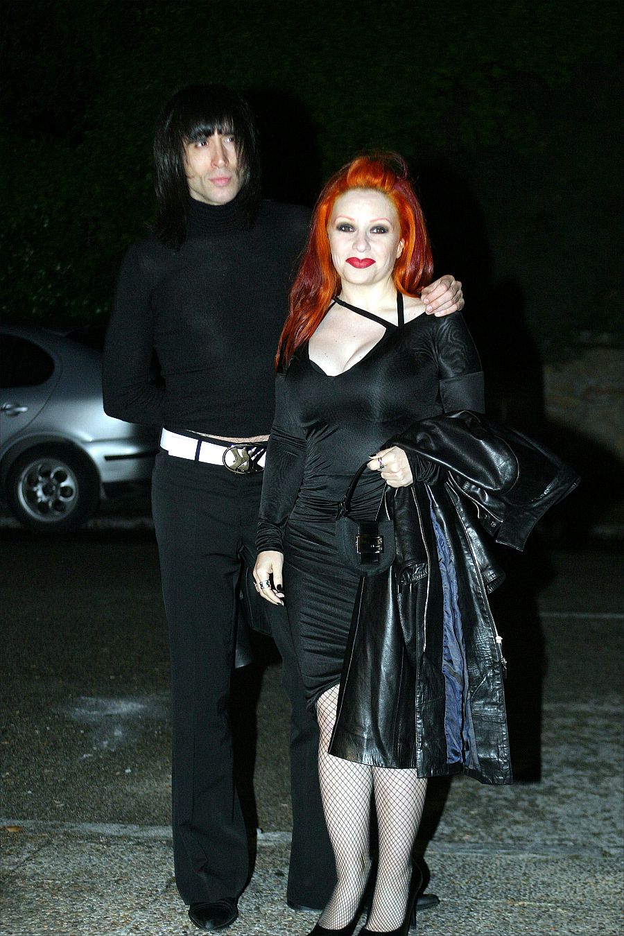 Mario Vaquerizo y Alaska por las calles de Madrid en 2004