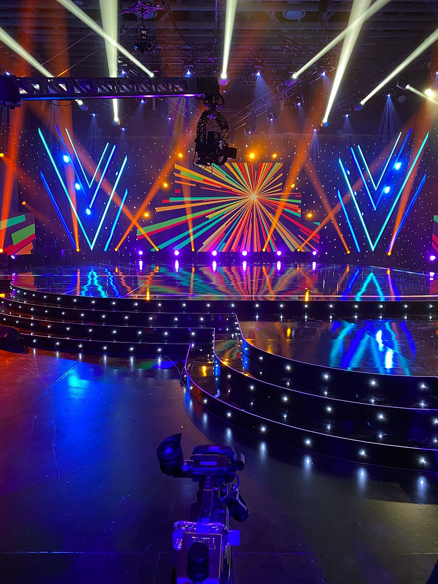 Así es el escenario de 'Destino Eurovisión'
