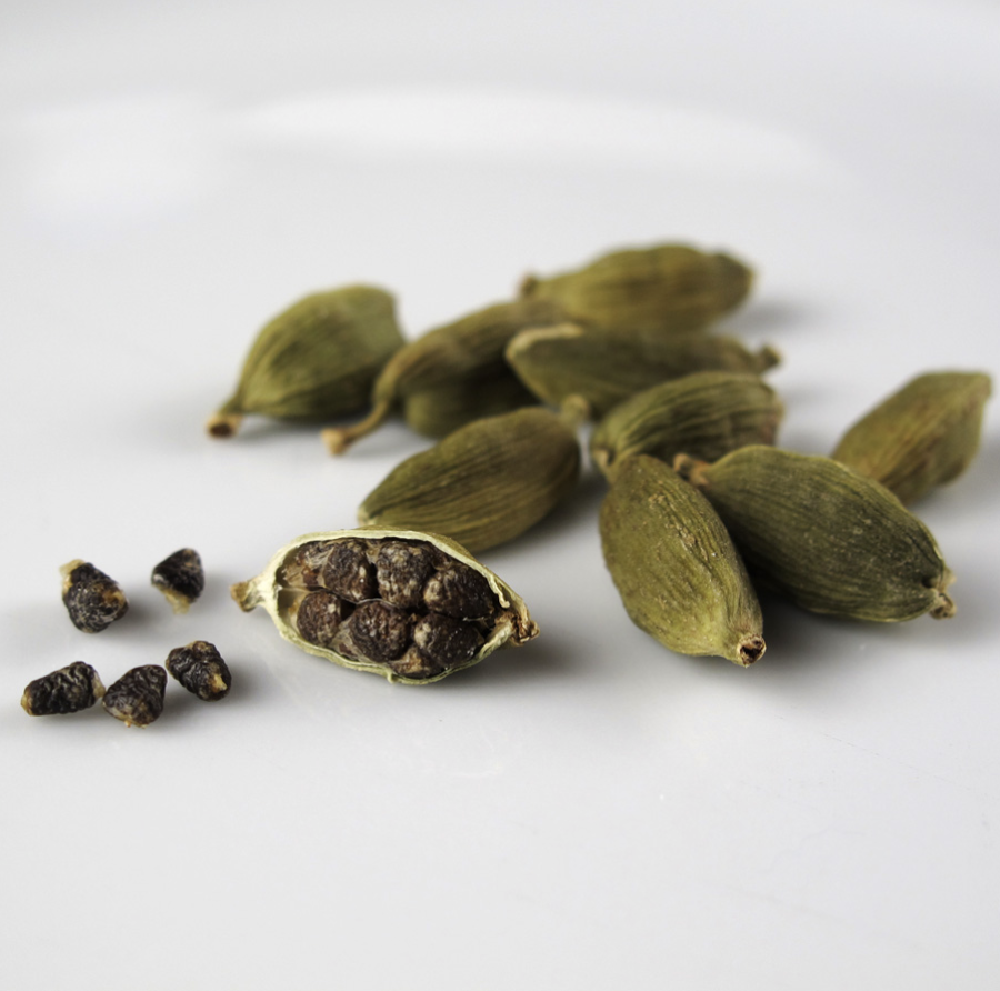 Vainas de cardamomo