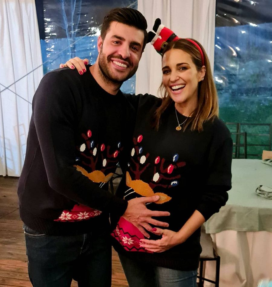 Foto navideña de Paula Echevarría y Miguel Torres