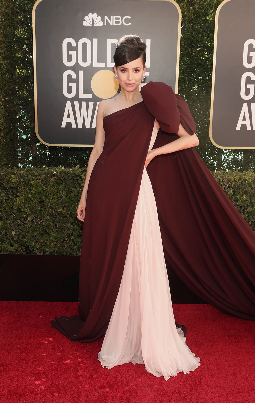 Sophia Carson en los Globos de Oro 2021