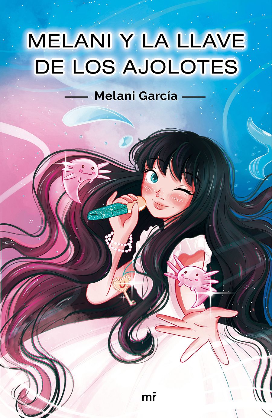 Libro de Melani, de Eurovisión Junior 2019: "Melani y la llave de los ajolotes"