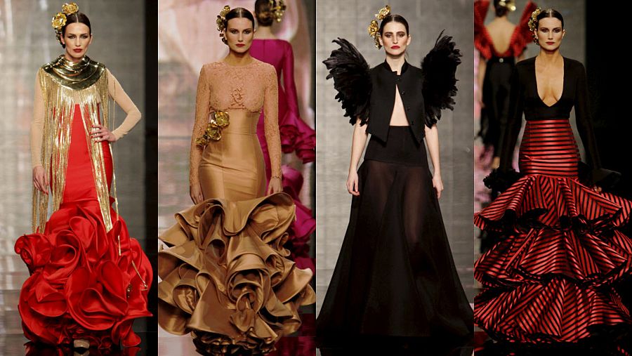 Vestidos de flamenca de la firma de Vicky Martín Berrocal