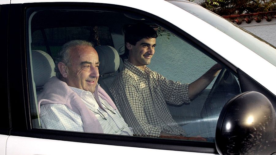 Jesulín y su padre, Humberto Janeiro.