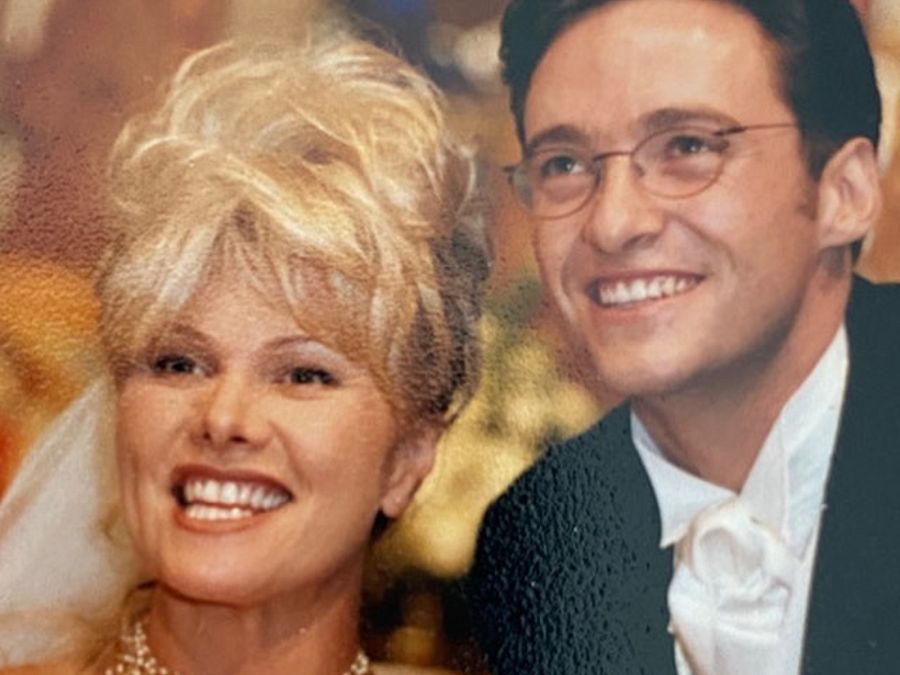 Imagen de la boda de Hugh Jackman con Deborra-Lee Furness