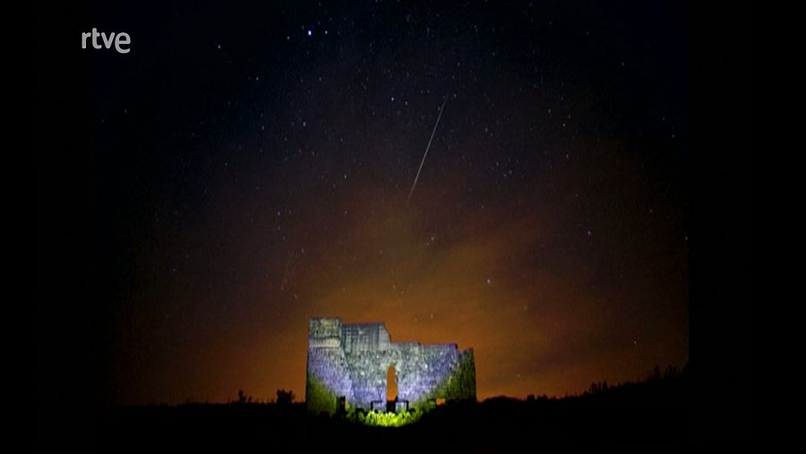 Acinipo, en la noche de las perseidas de agosto de 2015