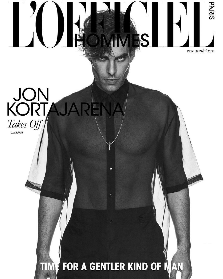 Portada de la revista francesa L'Officiel