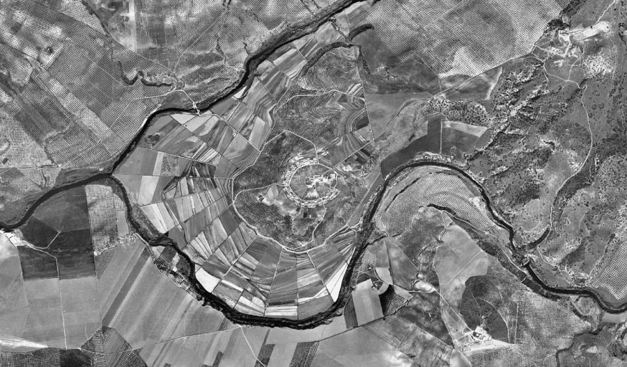 Ortofoto de Miraelrío en los años 60