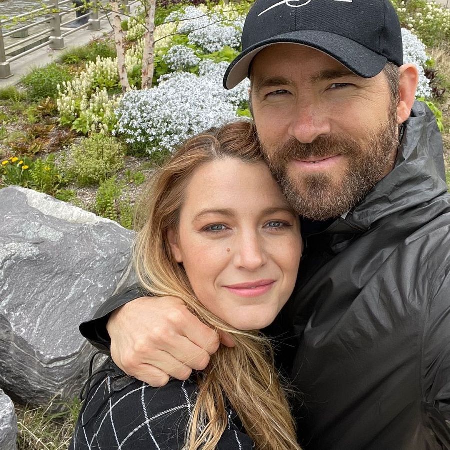 Blake Lively junto a Ryan Reynolds