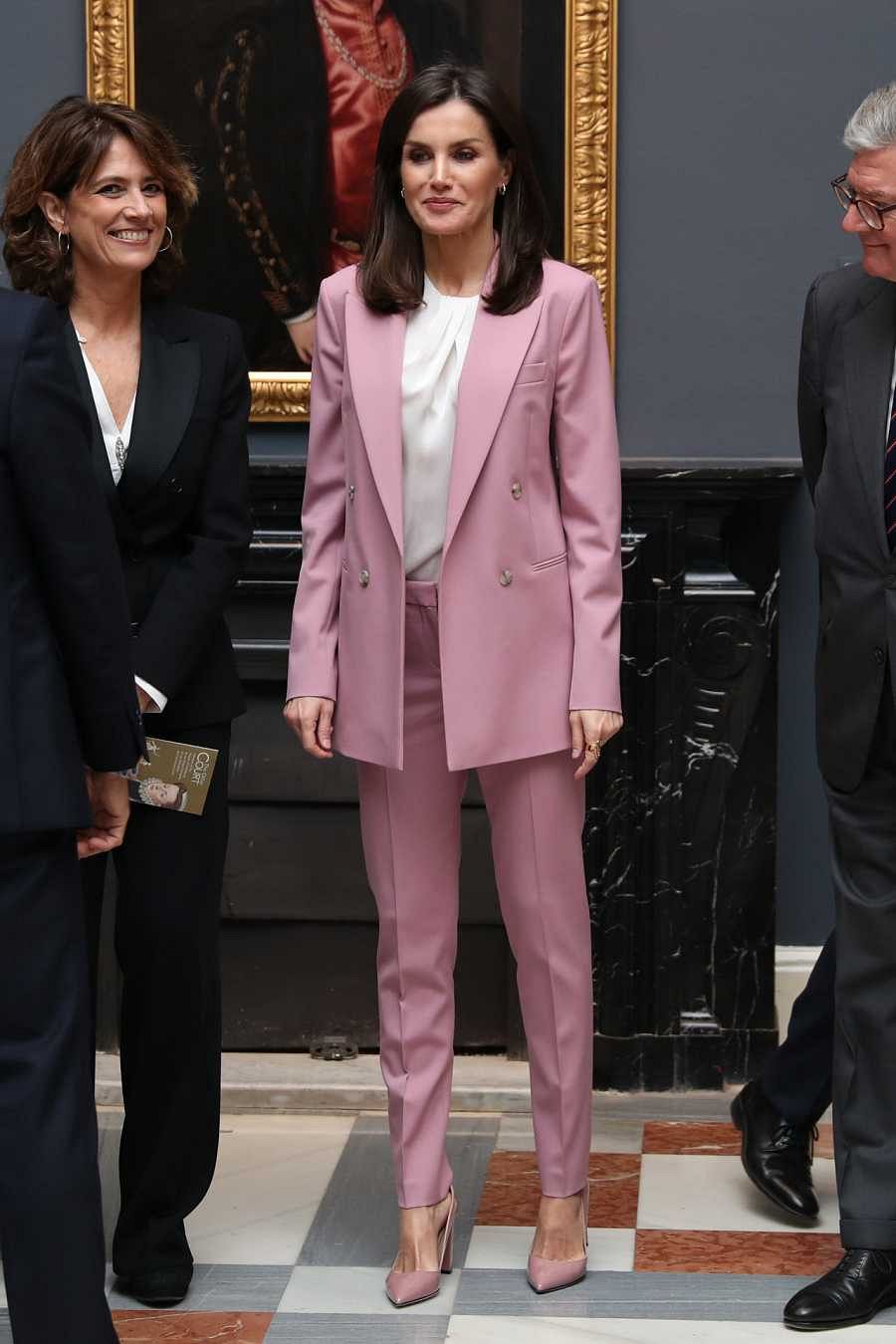 La reina Letizia durante un acto