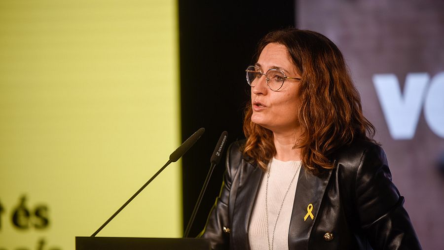 Laura Vilagrà, consellera de presidència (ERC)