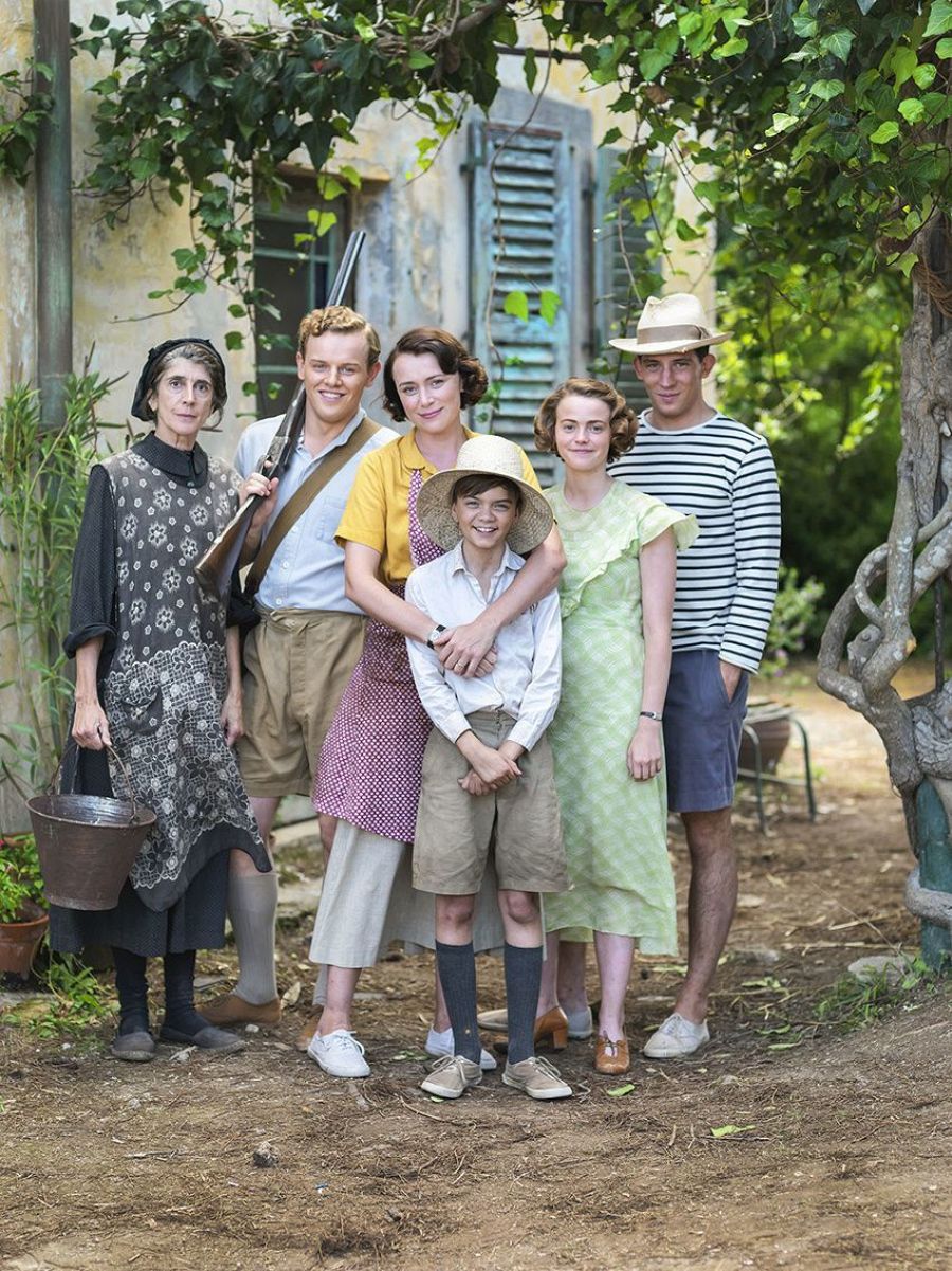 La familia Durrell al completo en 'Los Durrell'