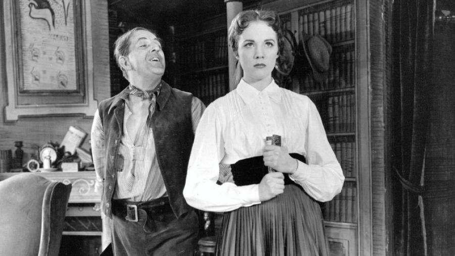 Julie Andrews en la producción de Broadway 'My Fair Lady' de 1956