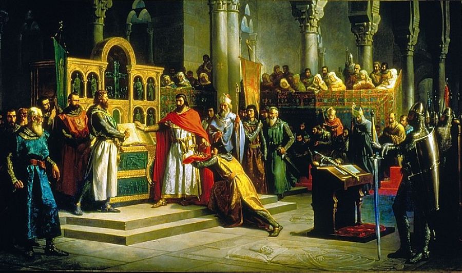 La 'Jura de santa Gadea' que El Cid exigió a su rey y que muchos historiadores creen que es una leyenda