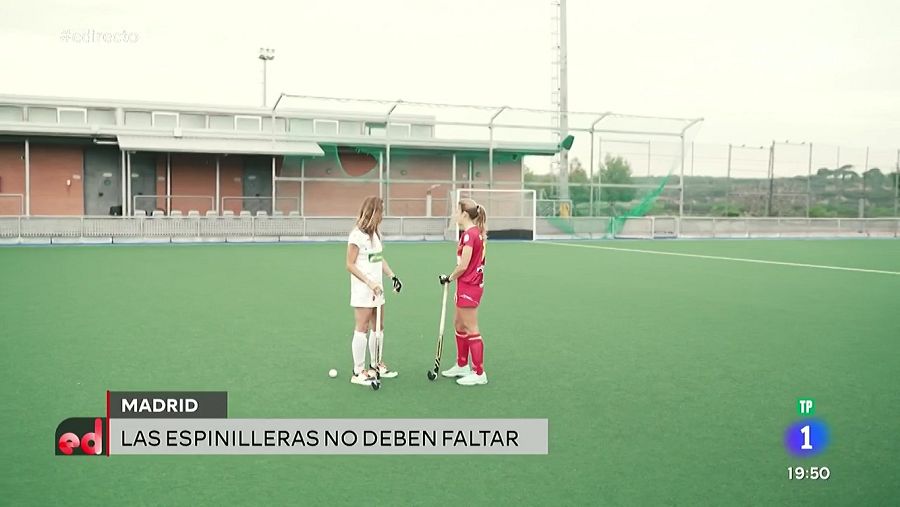 Gemma Mengual y María López en la pista