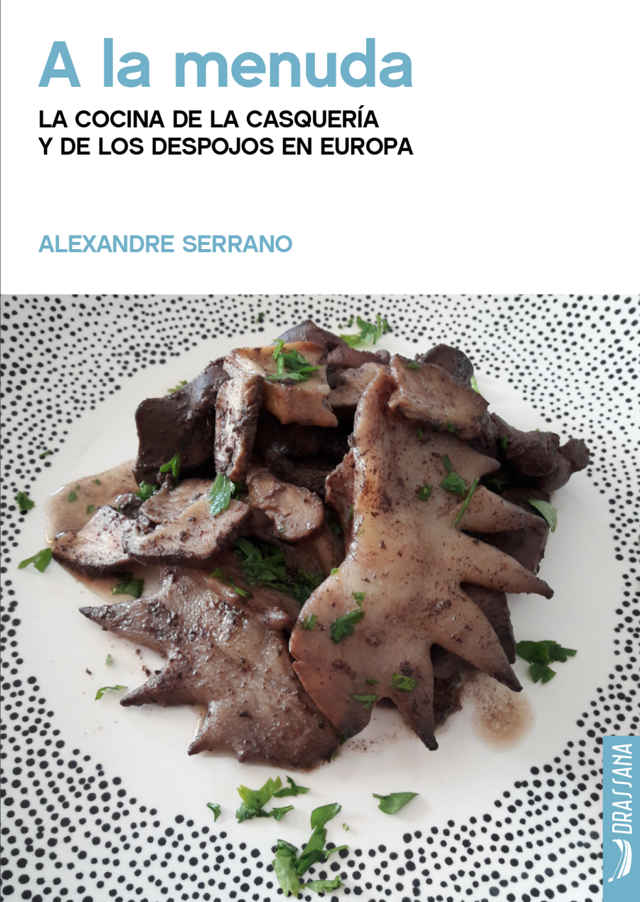 Casquería:  Portada de "A la menuda", editorial Drassana