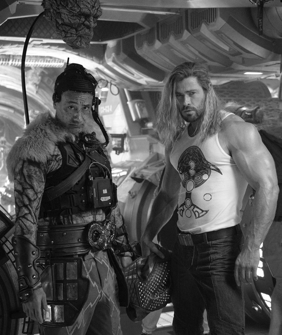 Chris Hemsworth en el rodaje de 'Thor: Love and Thunder'