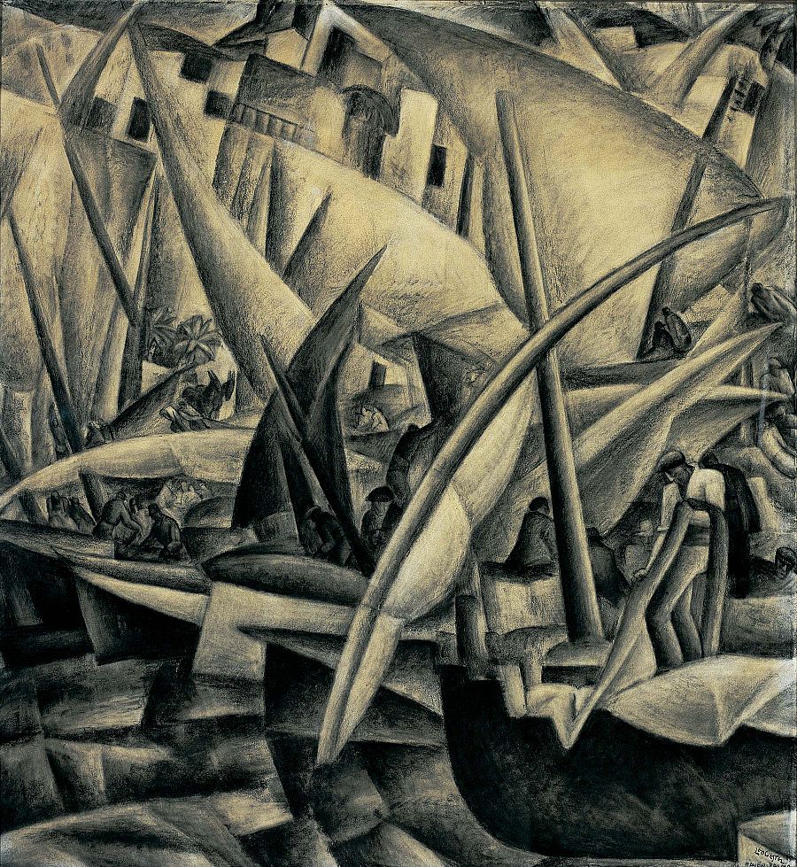 Leo Gestel - 'Puerto de Palma', 1914