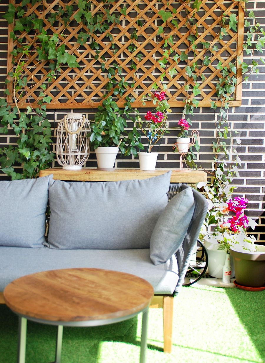 No importa el tamaño de la terraza para poder disfrutar de un espacio agradable y acogedor