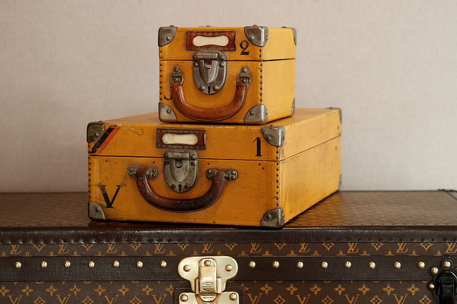 Maletas vintage de Louis Vuitton 1924-1925