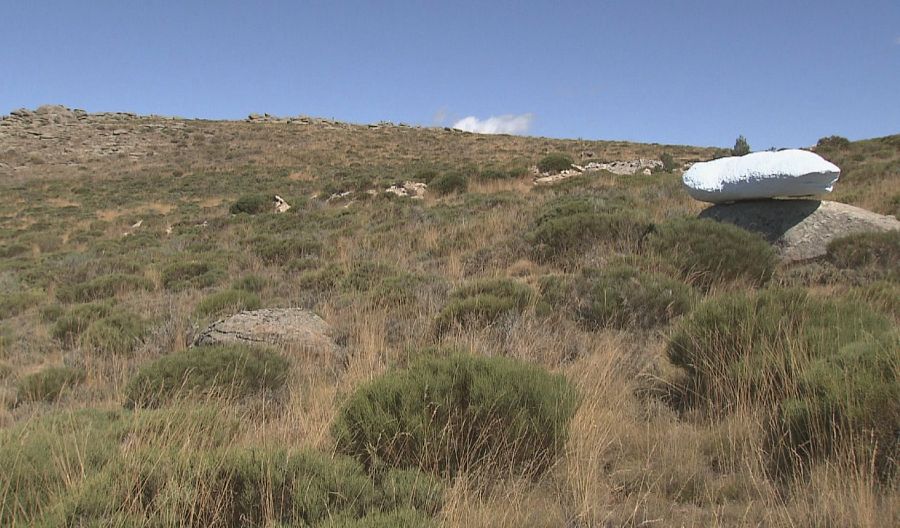 El Centro de Arte y Naturaleza Cerro Gallinero desde "La Nube"