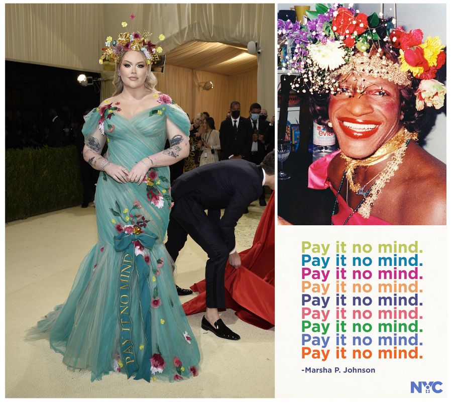 Nikkie de Jagger en la Gala del Met 2021