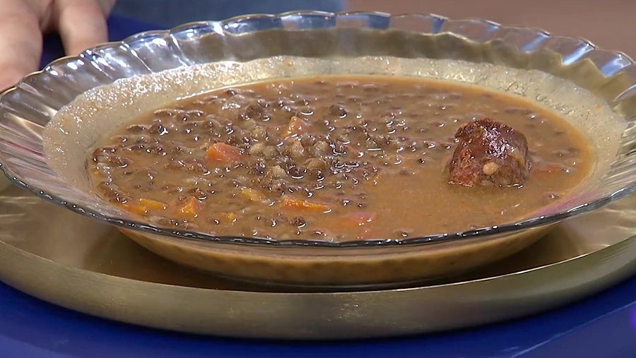 Plato de lentejas