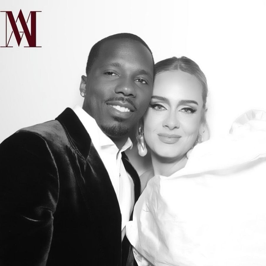 Adele y su pareja Rich Paul
