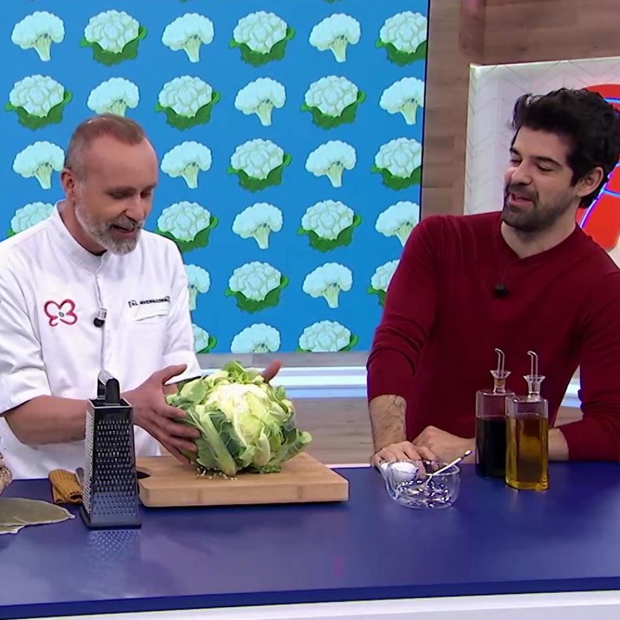 Coliflor cruda