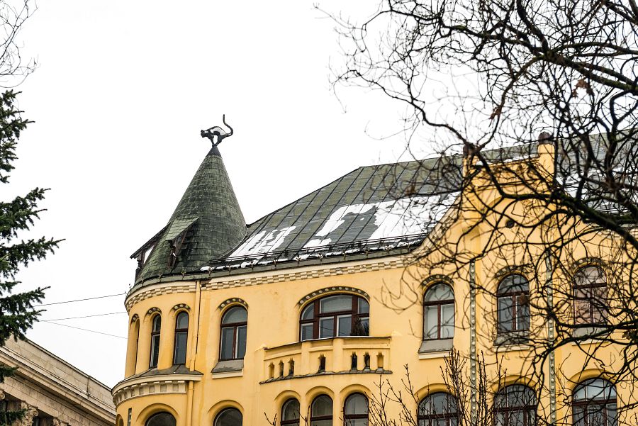 La Casa de los Gatos en Riga
