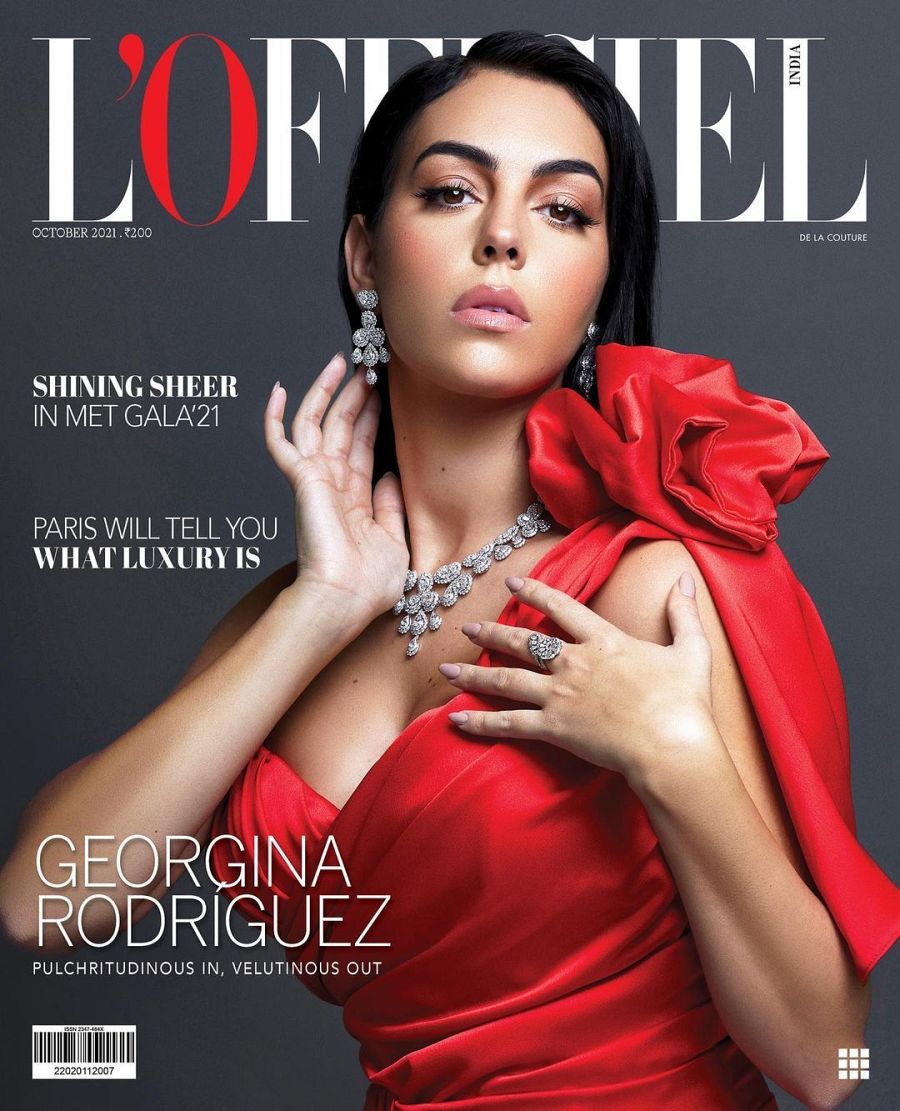 Georgina Rodríguez como modelo