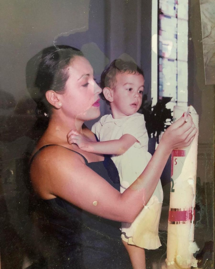 Georgina Rodríguez con su madre