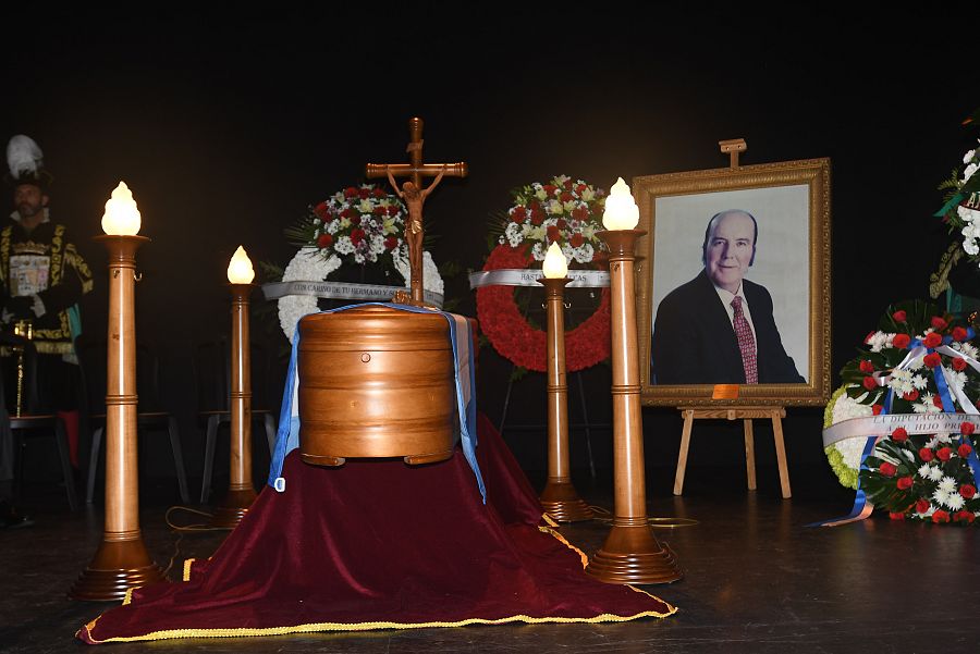Entierro de Chiquito de la Calzada el 11 de noviembre de 2017