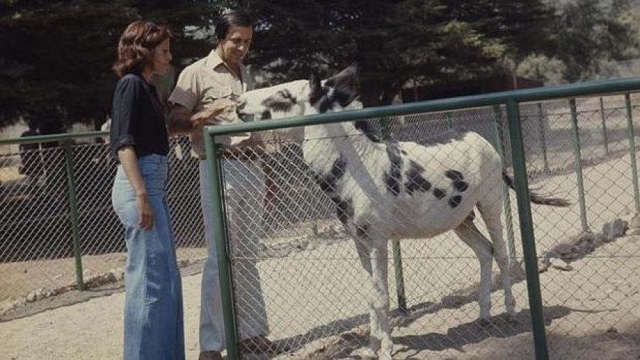 Christina Onassis y el marqués de Griñón