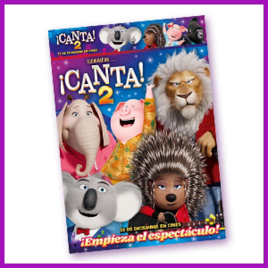 Revista Clan Diciembre 2021 - Portada especial película 'Canta 2'