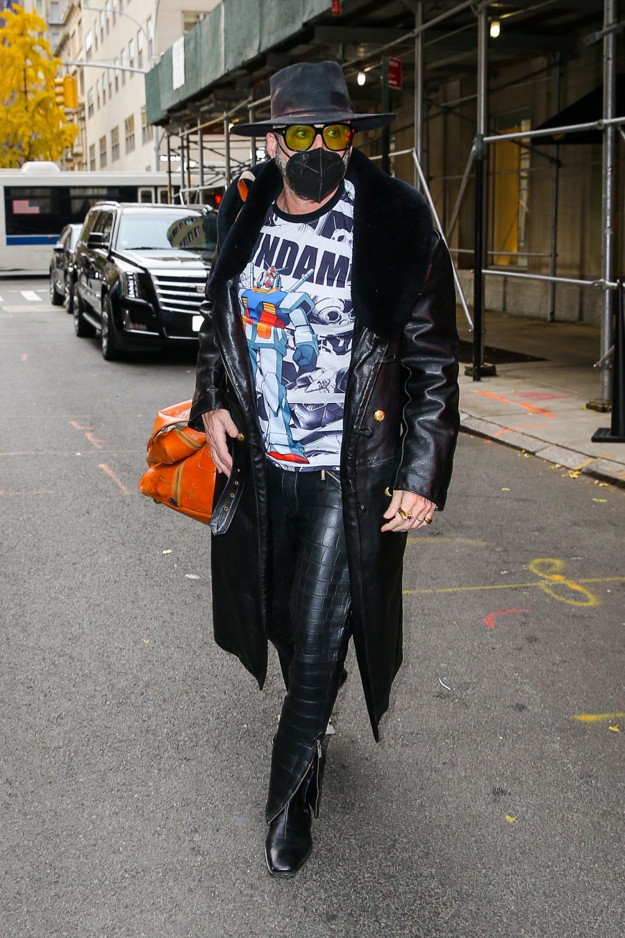 El llamativo look de Nicolas Cage