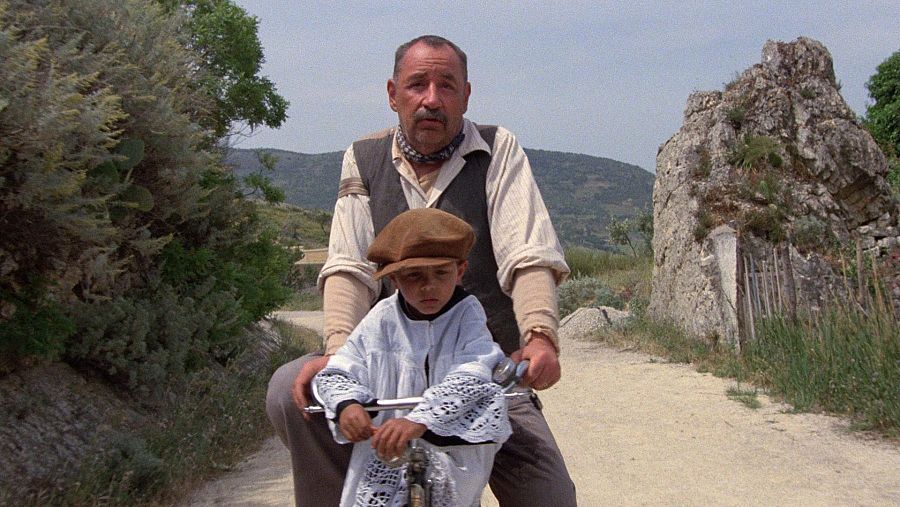 Inolvidable escena de "Cinema Paradisso"