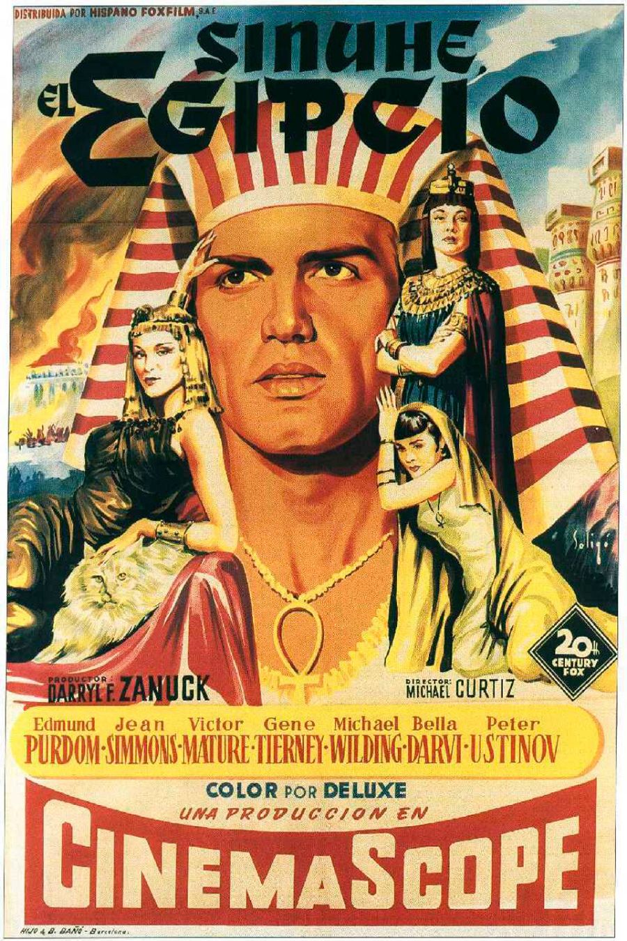 'Sinuhé, el egipcio' (Michael Curtiz, 1954) en Días de cine clásico