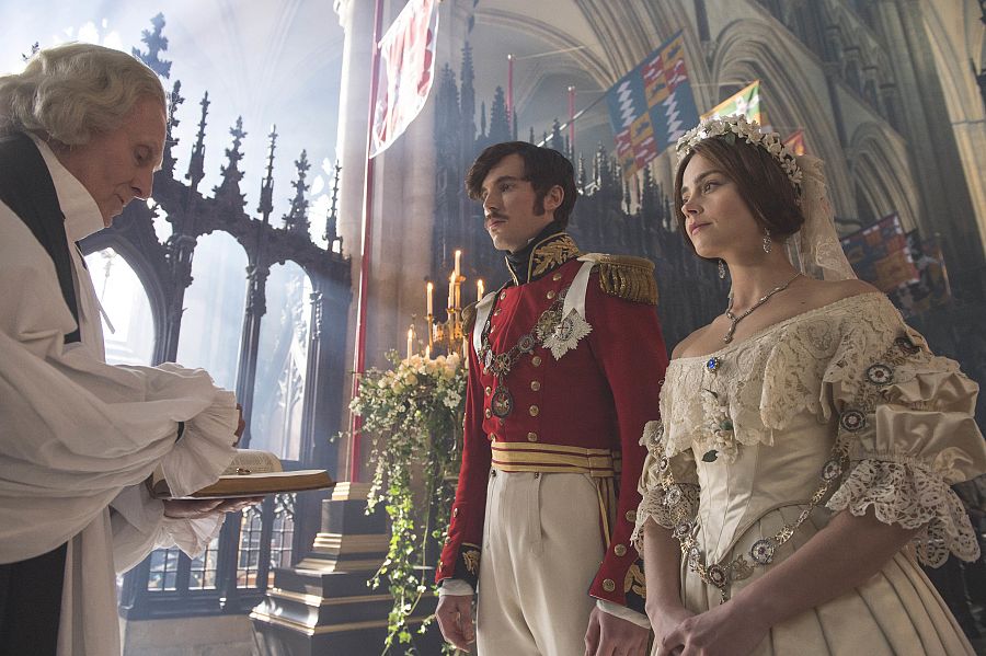 El vestido de la reina Victoria en la serie