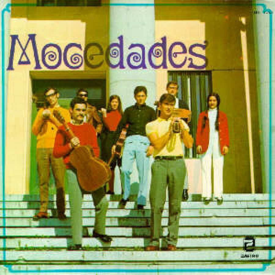 Portada del primer disco de Mocedades