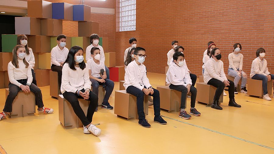 'Aprendemos en Clan. El debate' - Alumnas y alumnos del Colegio Público Diego de Colmenares de Segovia