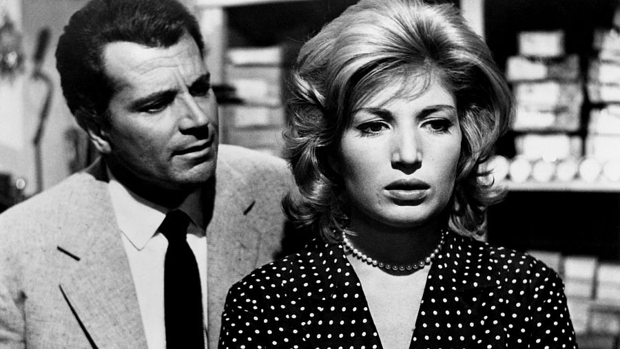 Monica Vitti en "La aventura", de Michelangelo Antonioni